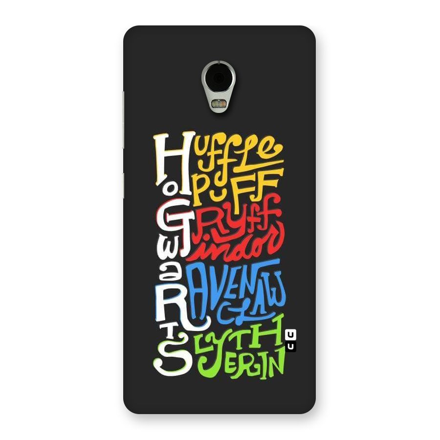 Four Colored Homes Back Case for Lenovo Vibe P1