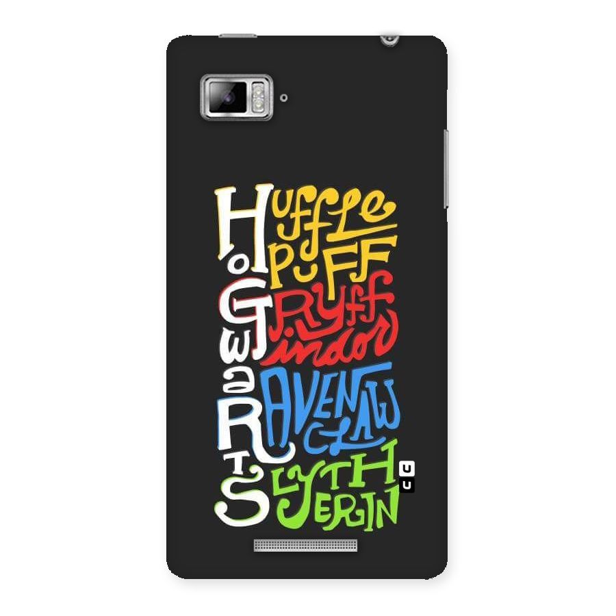 Four Colored Homes Back Case for Lenovo Vibe Z K910