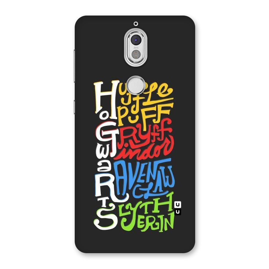 Four Colored Homes Back Case for Nokia 7