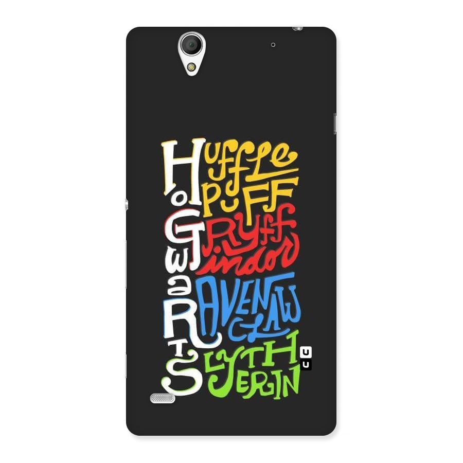 Four Colored Homes Back Case for Sony Xperia C4