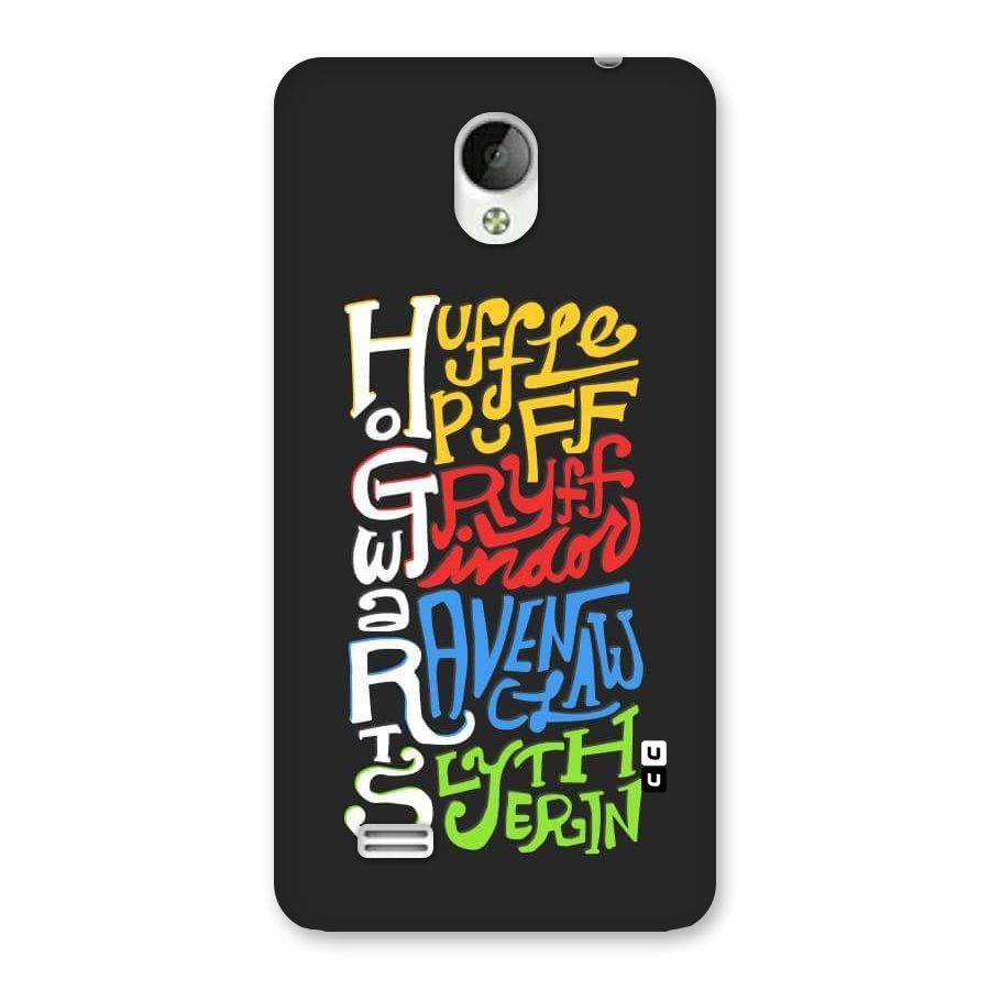 Four Colored Homes Back Case for Vivo Y21