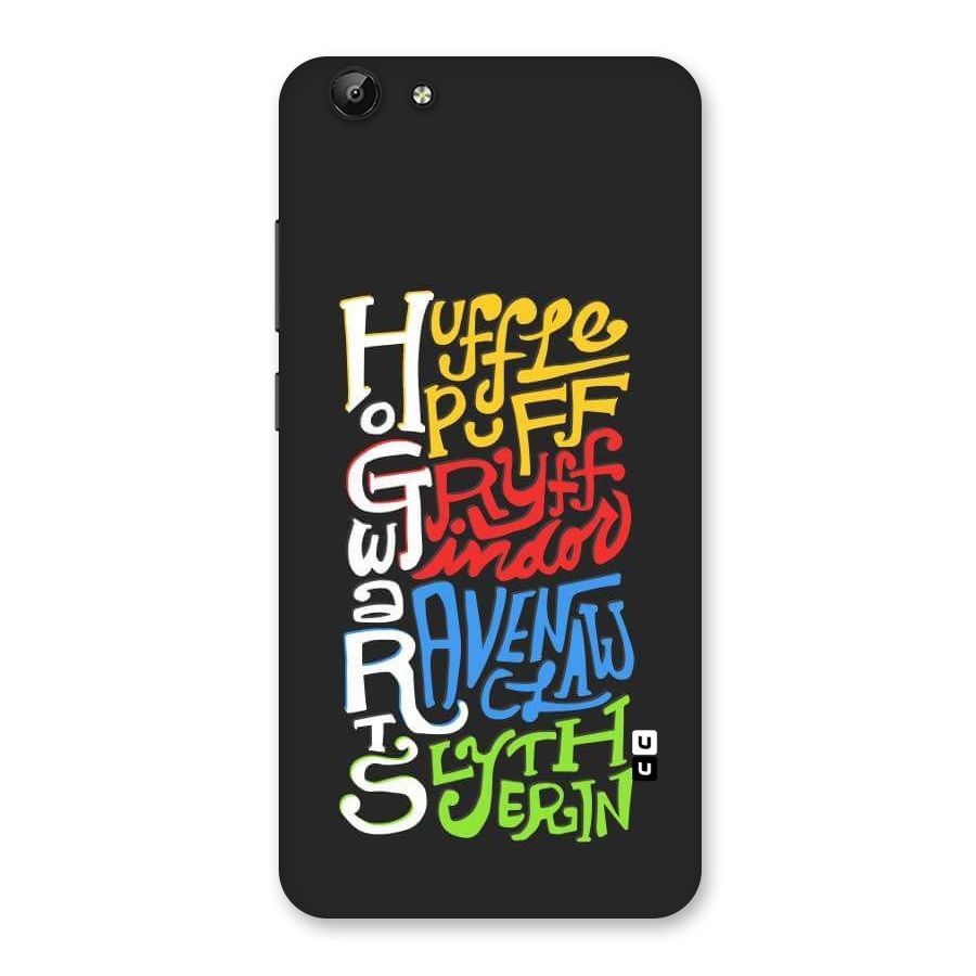 Four Colored Homes Back Case for Vivo Y69