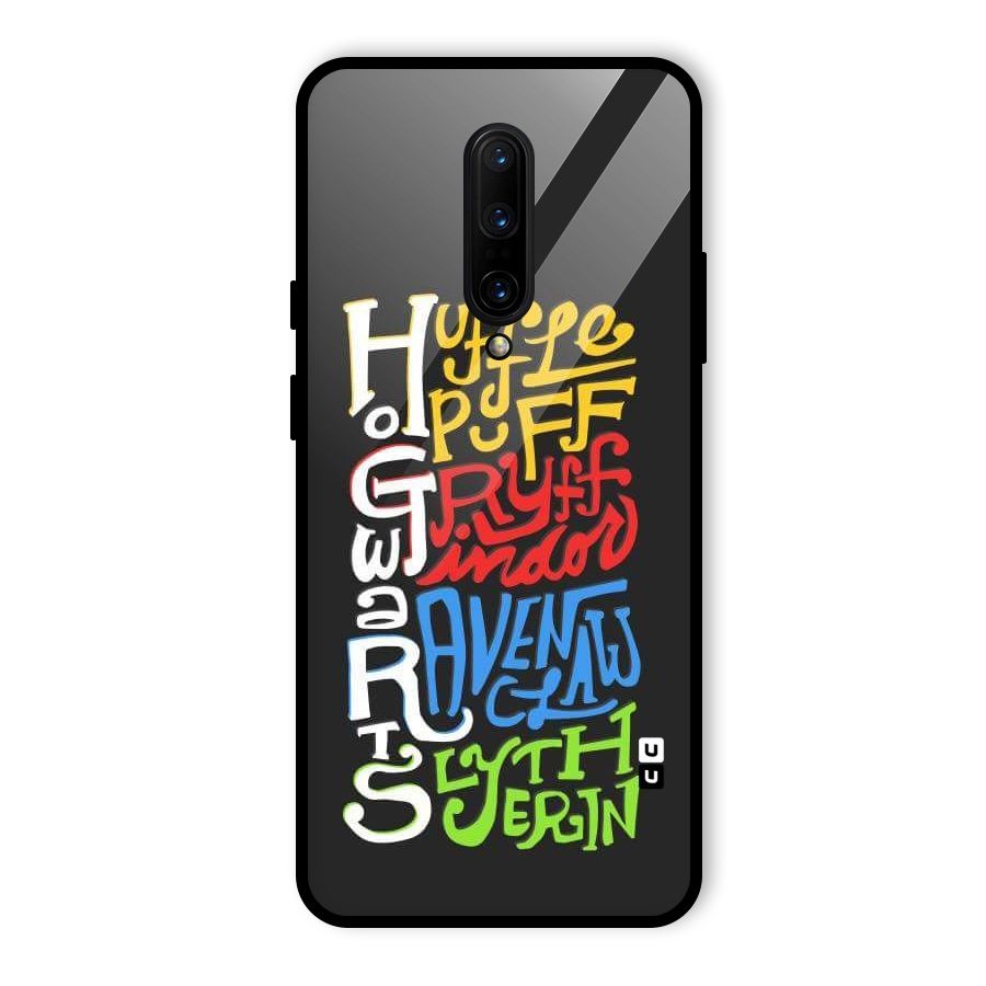 Four Colored Homes Glass Back Case for OnePlus 7 Pro