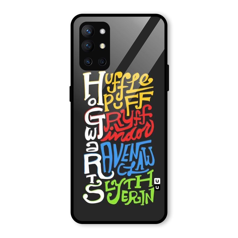 Four Colored Homes Glass Back Case for OnePlus 9R