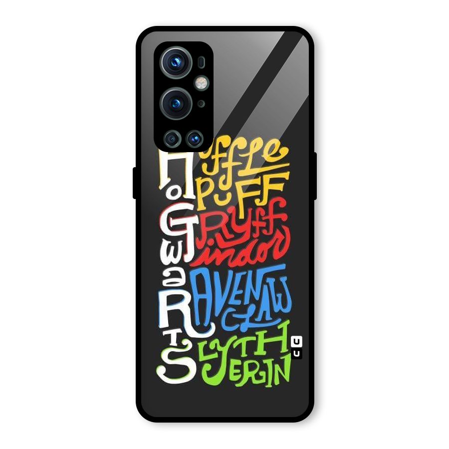 Four Colored Homes Glass Back Case for OnePlus 9 Pro