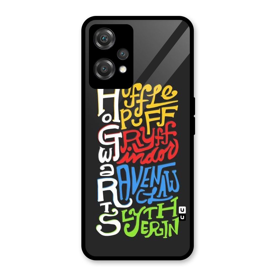 Four Colored Homes Glass Back Case for OnePlus Nord CE 2 Lite 5G
