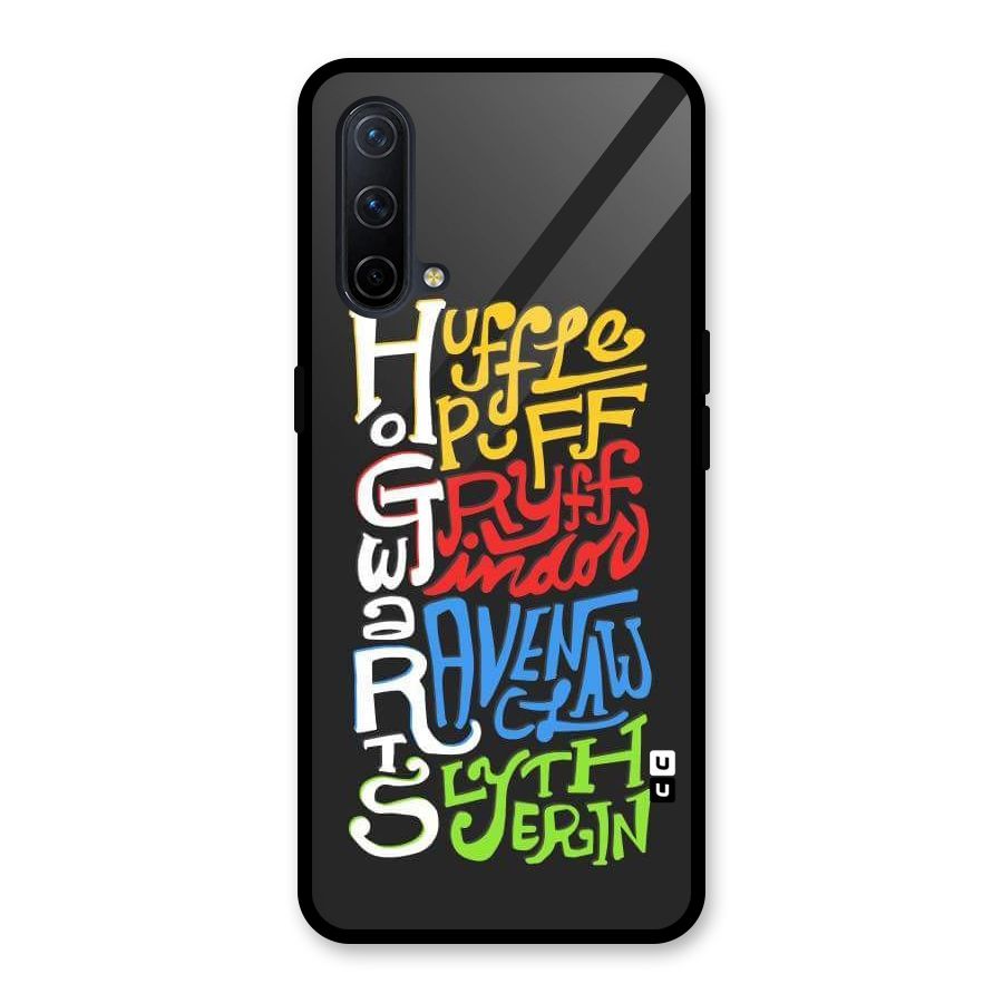 Four Colored Homes Glass Back Case for OnePlus Nord CE 5G