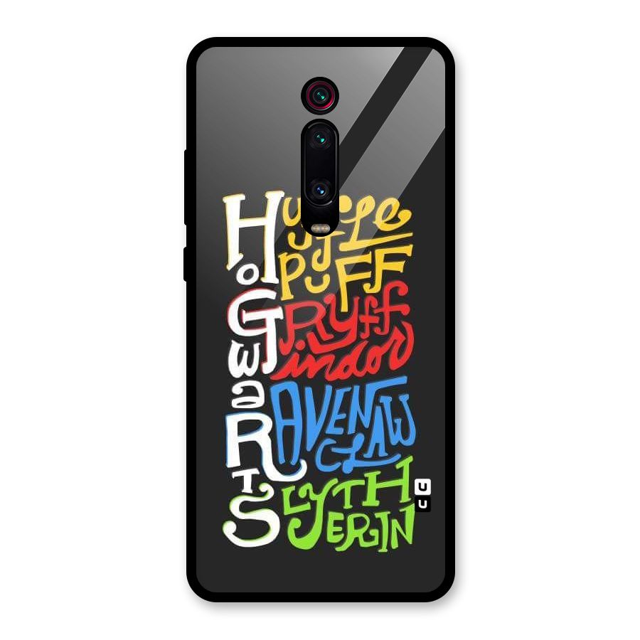 Four Colored Homes Glass Back Case for Redmi K20 Pro