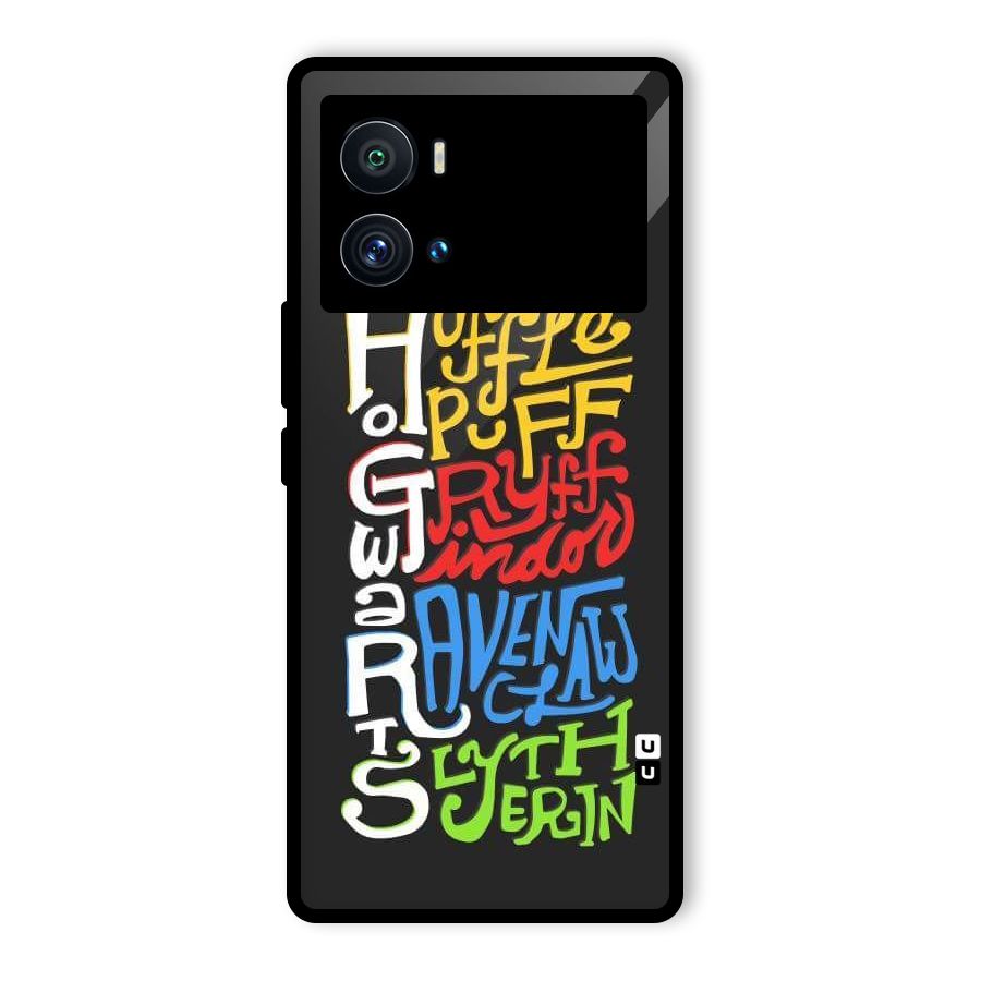 Four Colored Homes Glass Back Case for Vivo iQOO 9 Pro