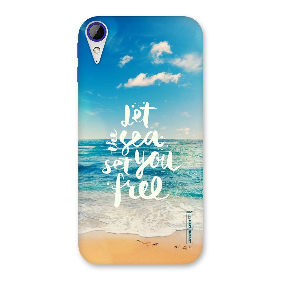 Free Sea Back Case for Desire 830