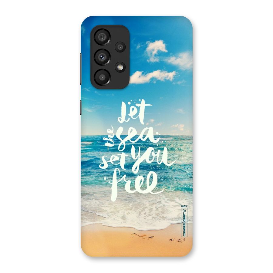 Free Sea Back Case for Galaxy A33 5G