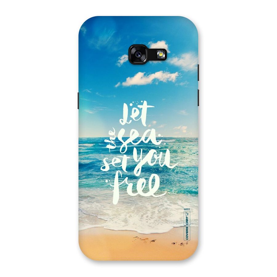 Free Sea Back Case for Galaxy A5 2017