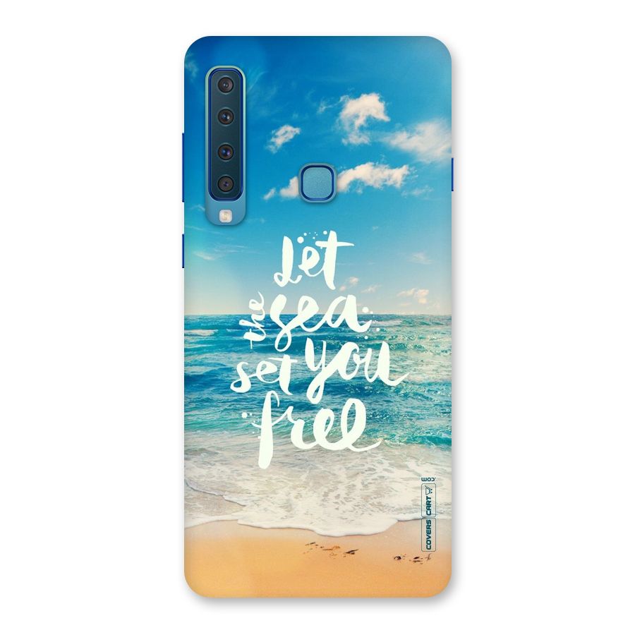 Free Sea Back Case for Galaxy A9 (2018)