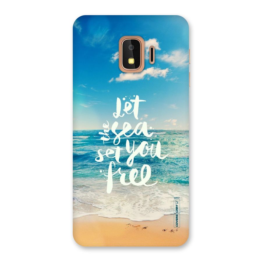 Free Sea Back Case for Galaxy J2 Core