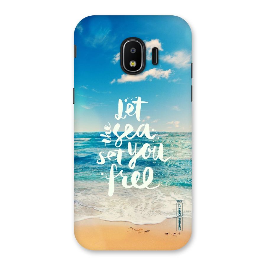 Free Sea Back Case for Galaxy J2 Pro 2018