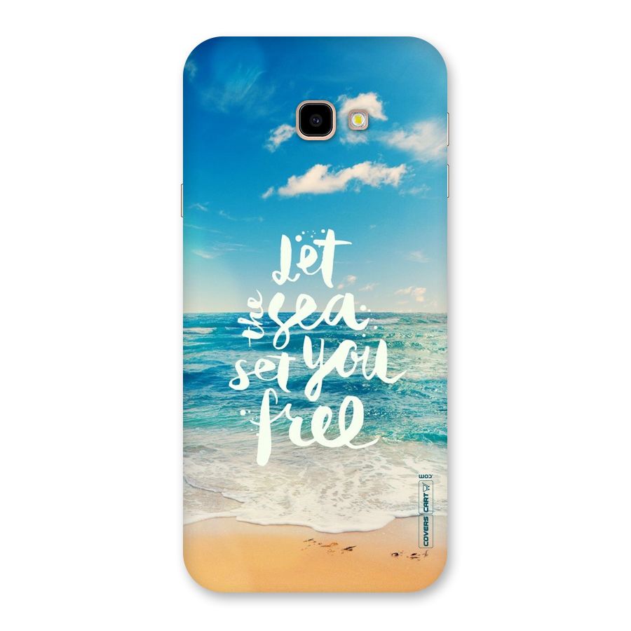 Free Sea Back Case for Galaxy J4 Plus