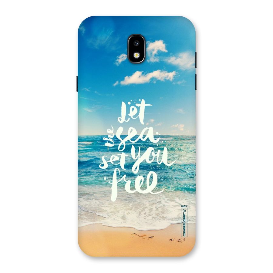 Free Sea Back Case for Galaxy J7 Pro