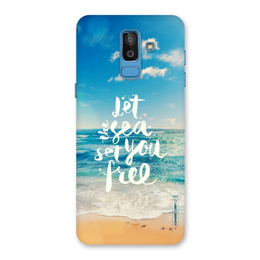 Free Sea Back Case for Galaxy J8