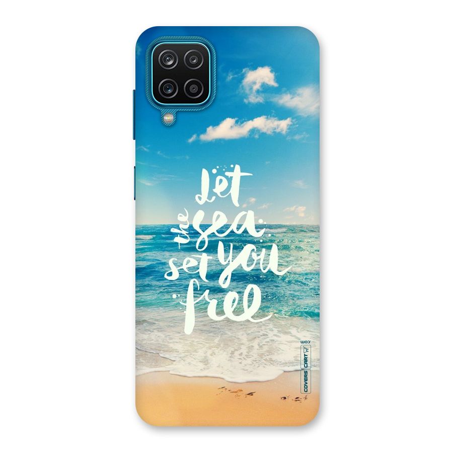 Free Sea Back Case for Galaxy M12