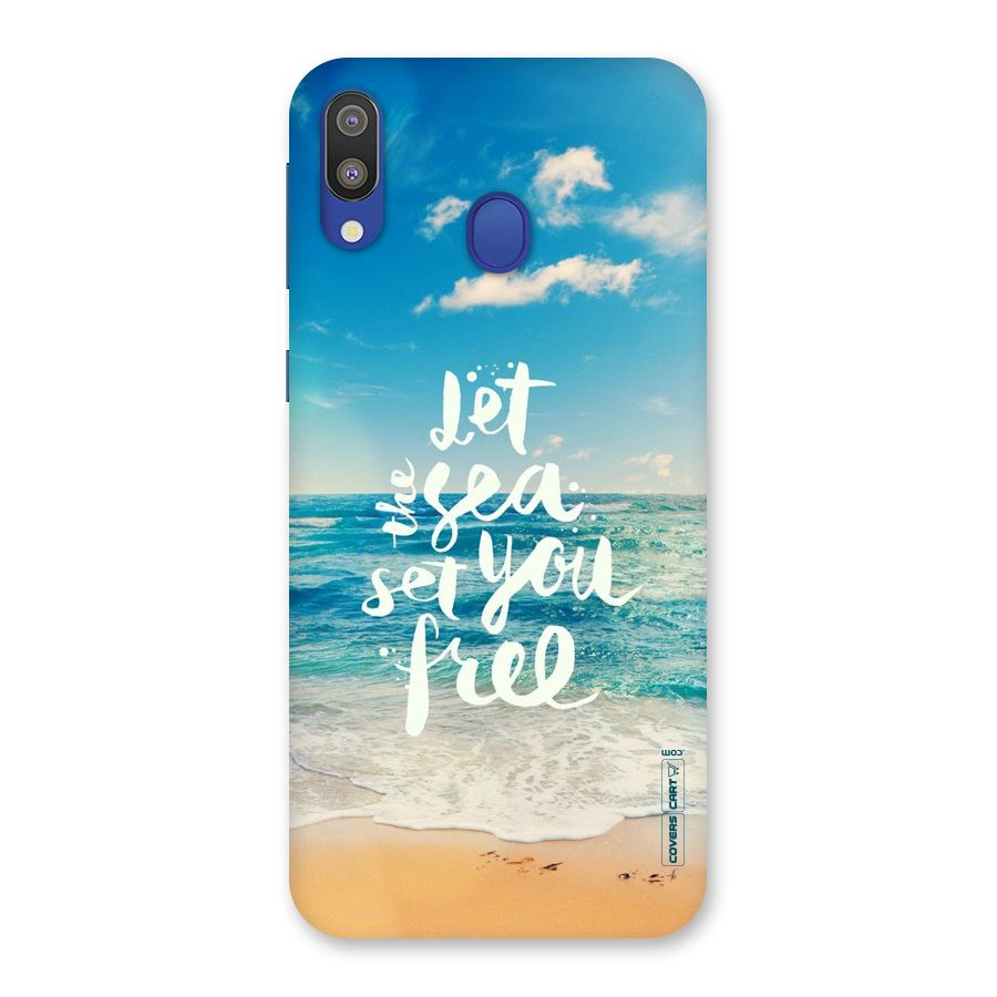 Free Sea Back Case for Galaxy M20