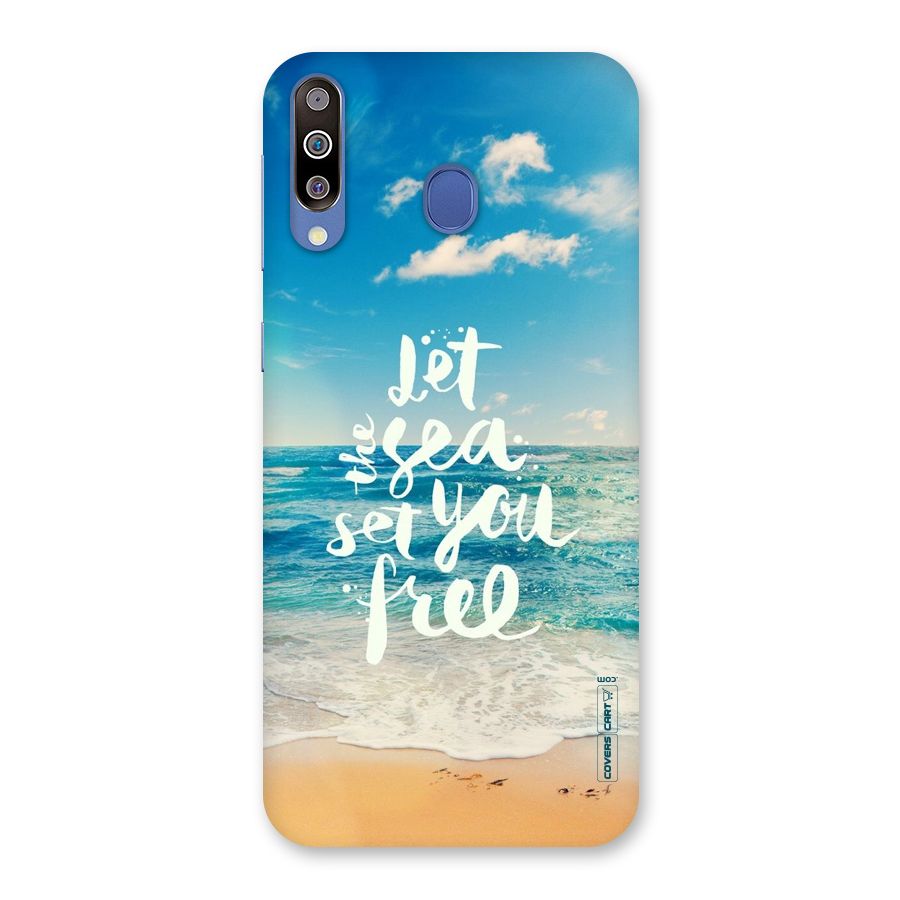 Free Sea Back Case for Galaxy M30