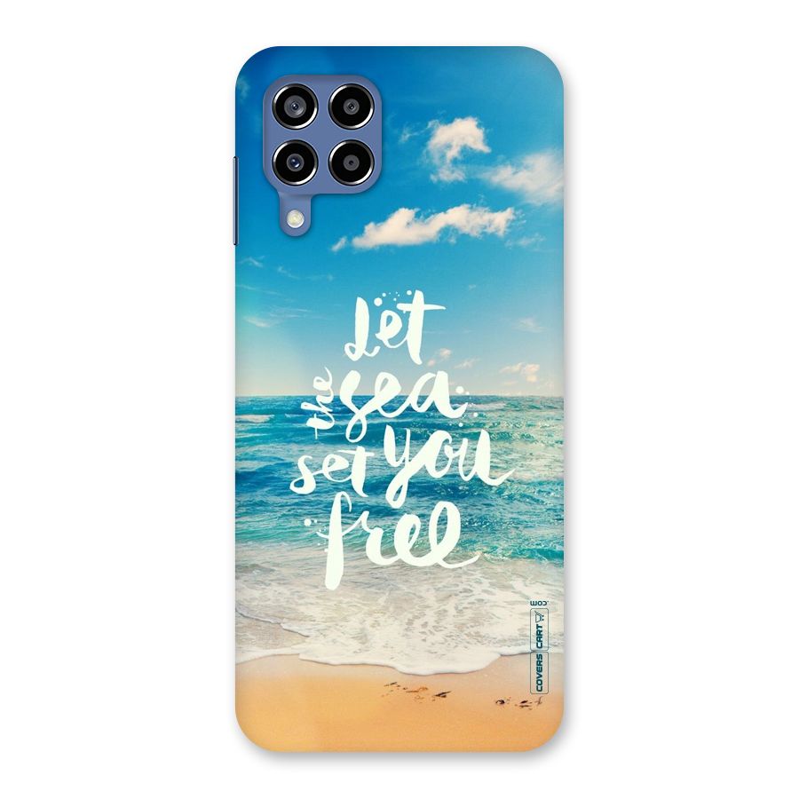 Free Sea Back Case for Galaxy M53 5G