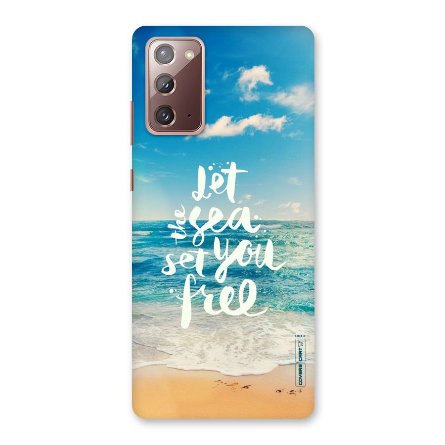 Free Sea Back Case for Galaxy Note 20