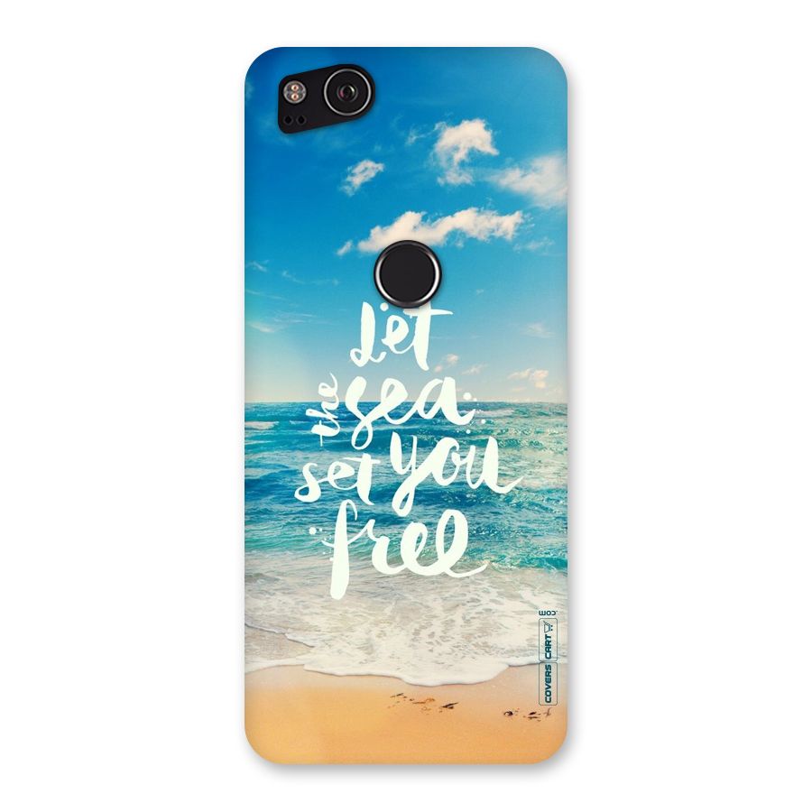 Free Sea Back Case for Google Pixel 2