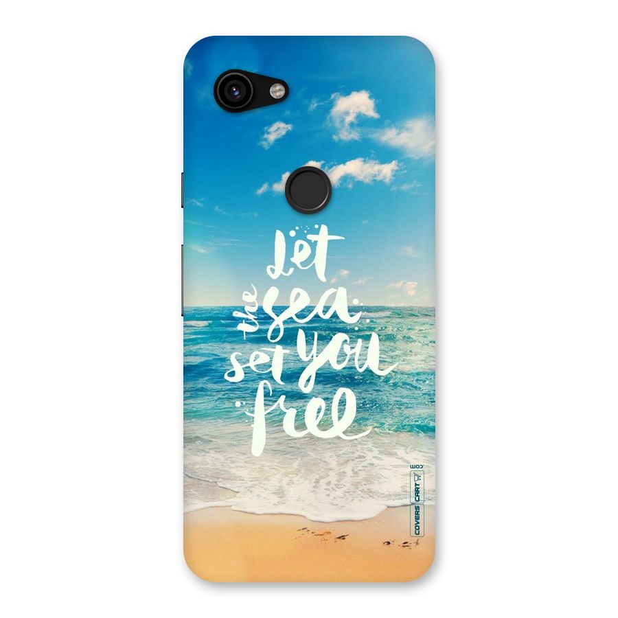 Free Sea Back Case for Google Pixel 3a