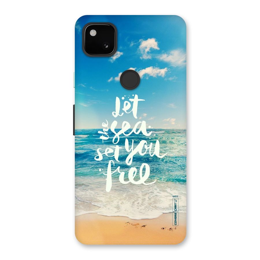 Free Sea Back Case for Google Pixel 4a