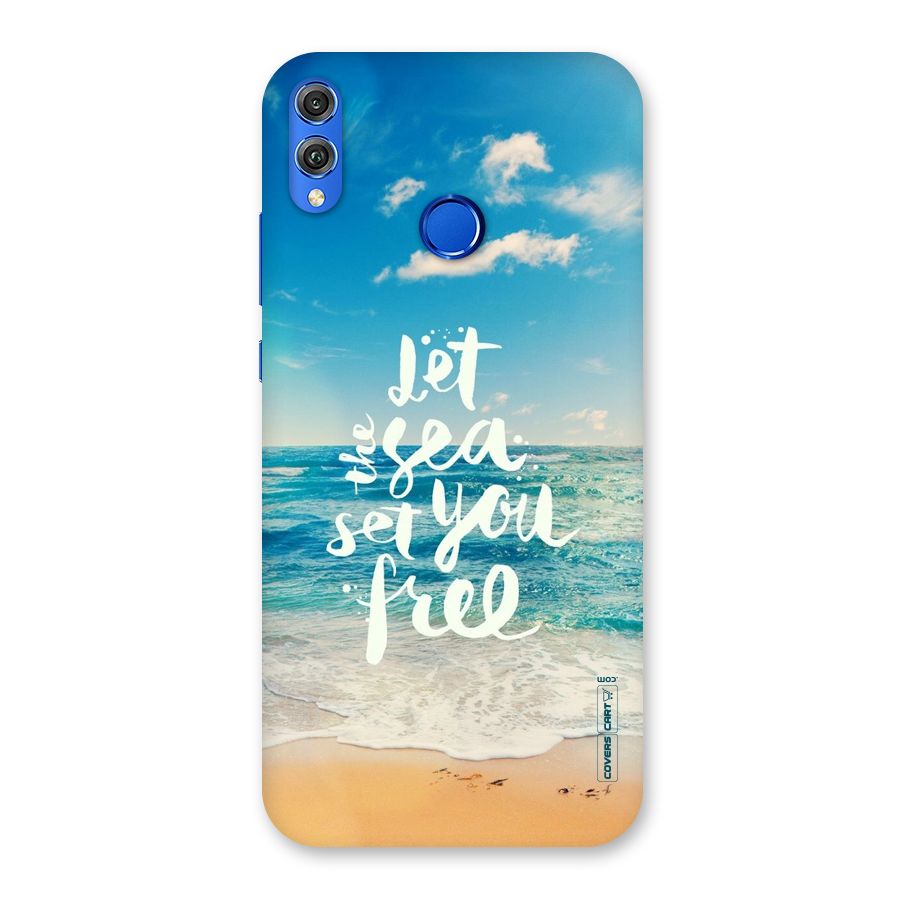 Free Sea Back Case for Honor 8X