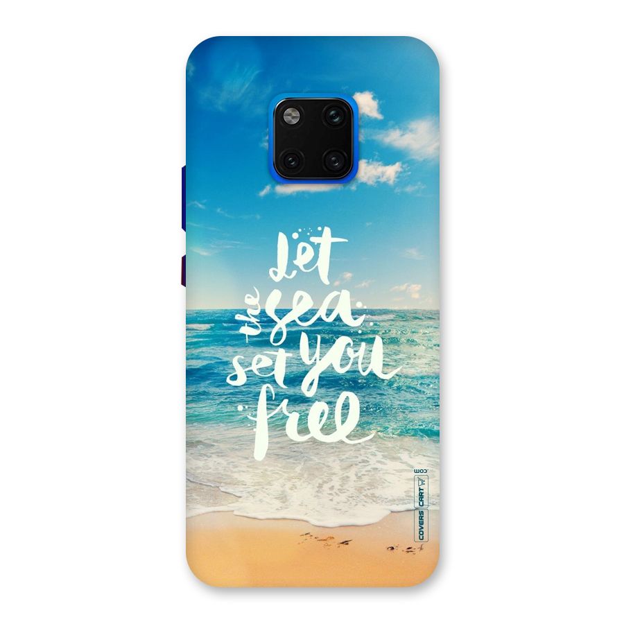 Free Sea Back Case for Huawei Mate 20 Pro