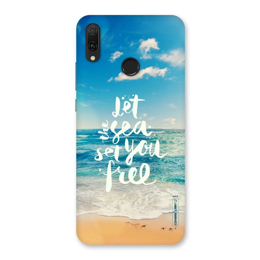 Free Sea Back Case for Huawei Y9 (2019)