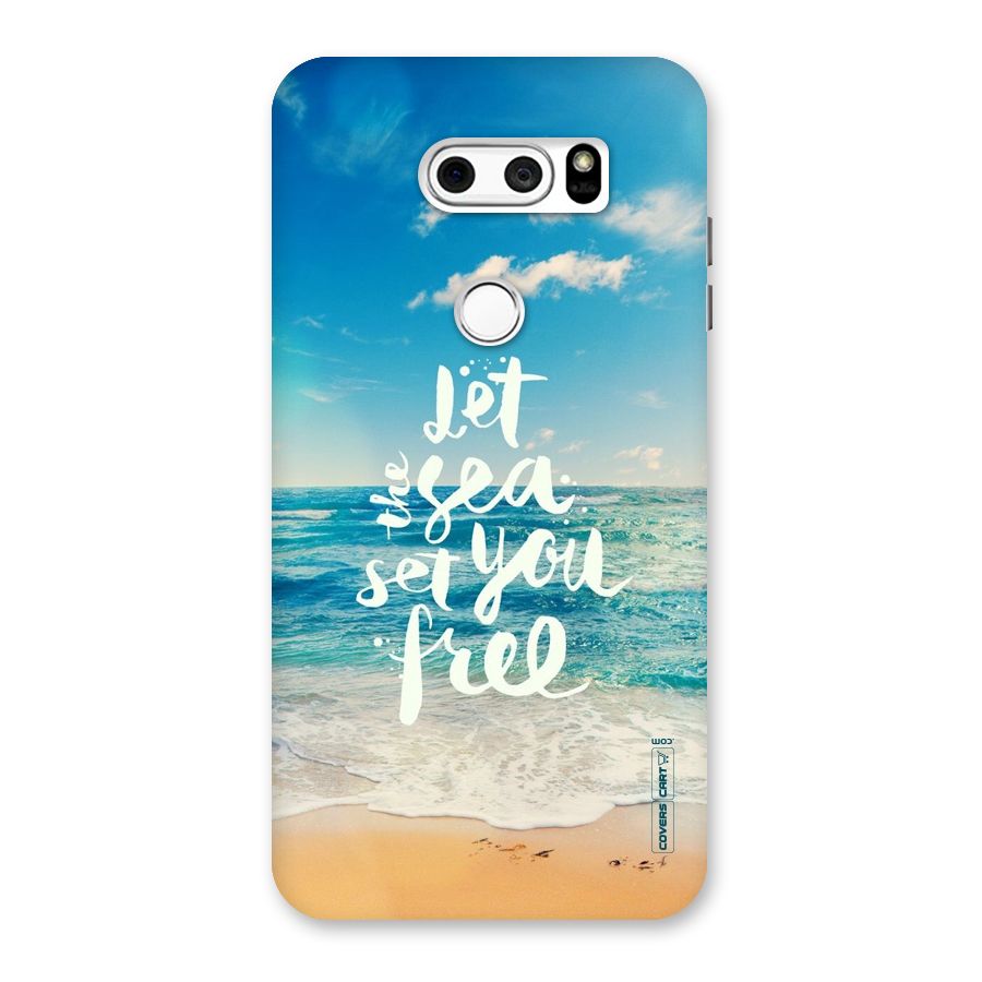 Free Sea Back Case for LG V30