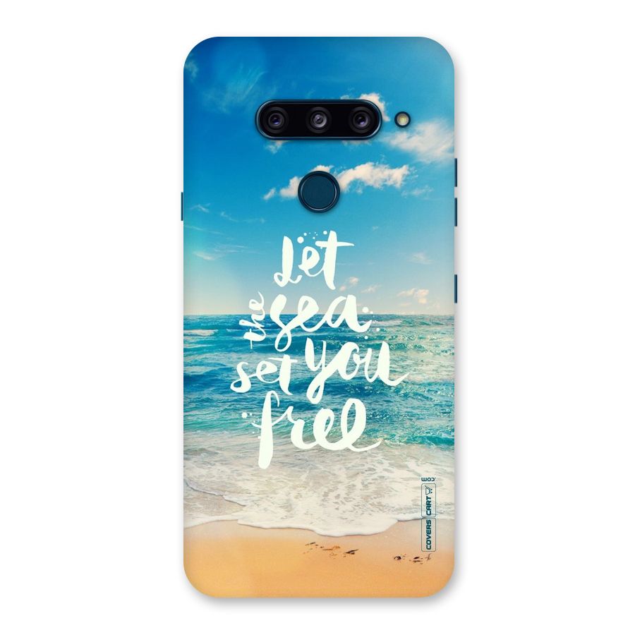 Free Sea Back Case for LG  V40 ThinQ