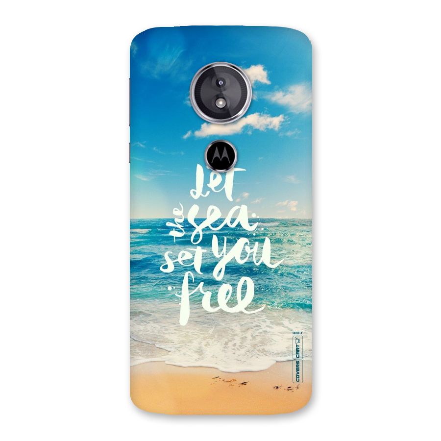 Free Sea Back Case for Moto E5