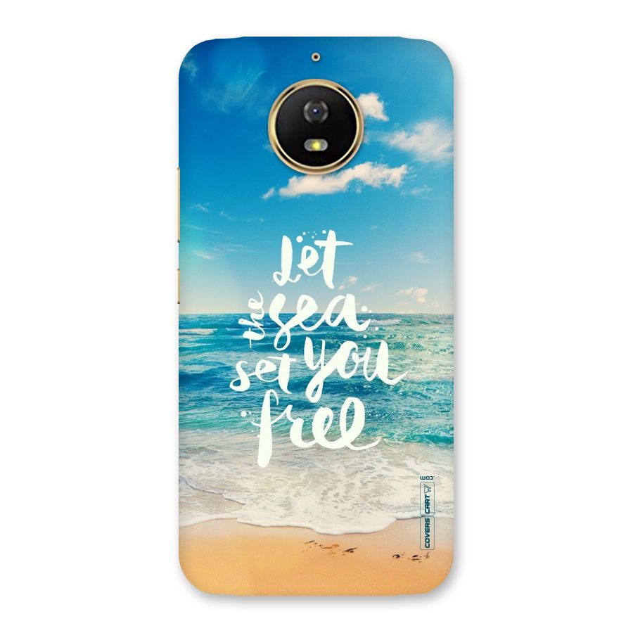 Free Sea Back Case for Moto G5s