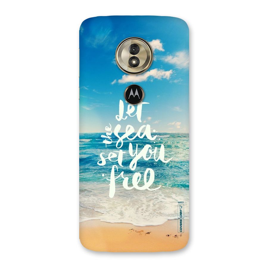 Free Sea Back Case for Moto G6 Play