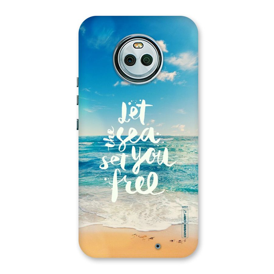 Free Sea Back Case for Moto X4