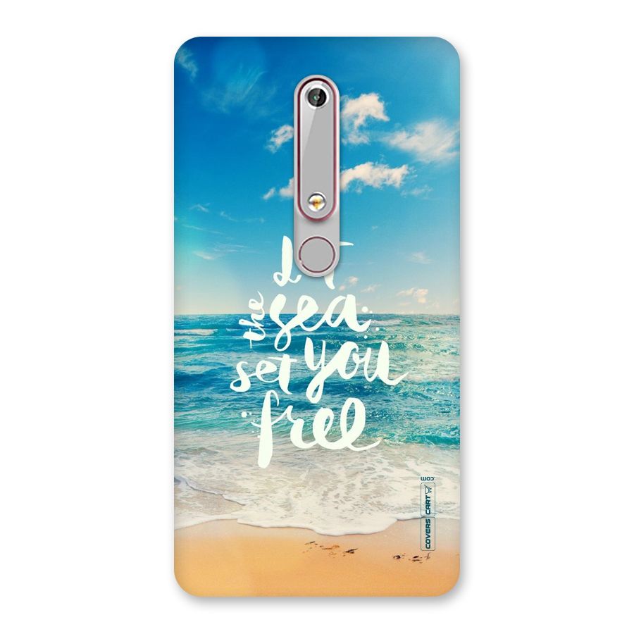 Free Sea Back Case for Nokia 6.1