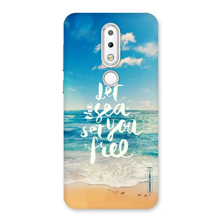 Free Sea Back Case for Nokia 6.1 Plus