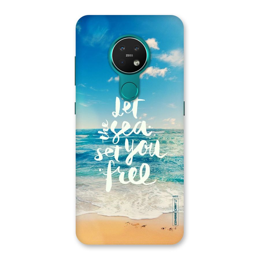 Free Sea Back Case for Nokia 7.2