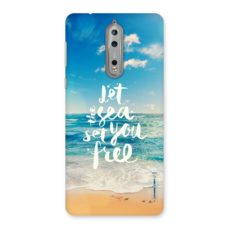 Free Sea Back Case for Nokia 8