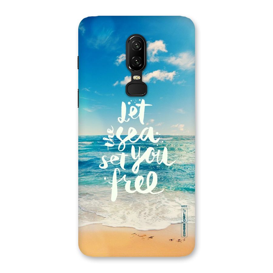Free Sea Back Case for OnePlus 6