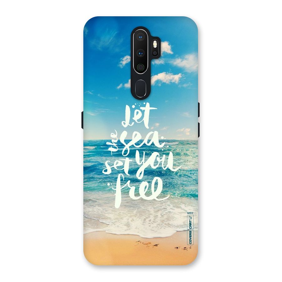 Free Sea Back Case for Oppo A5 (2020)