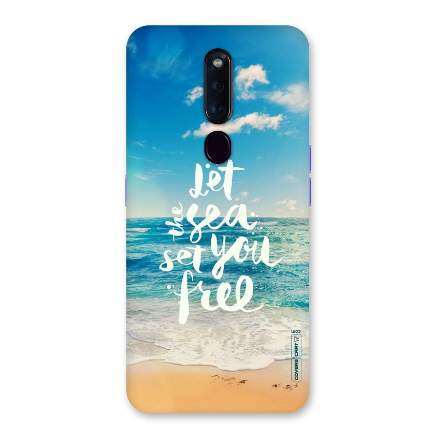 Free Sea Back Case for Oppo F11 Pro