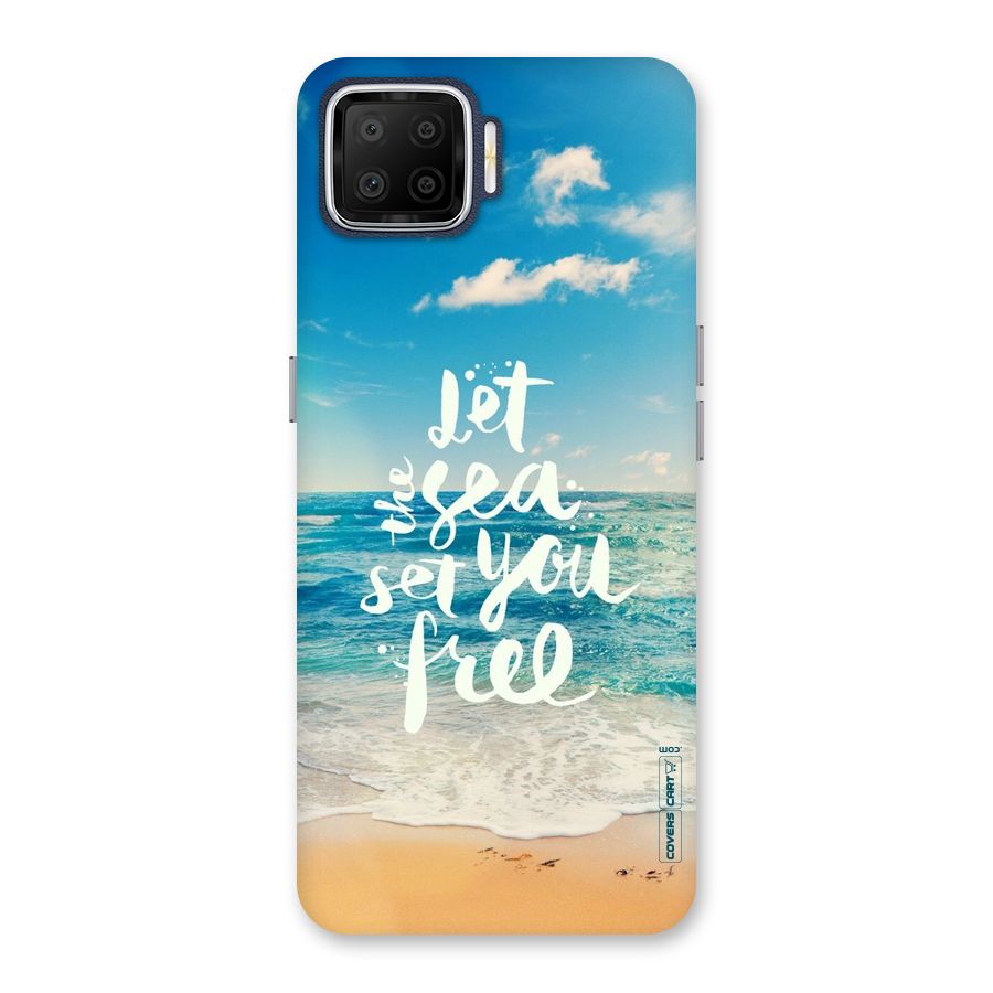 Free Sea Back Case for Oppo F17