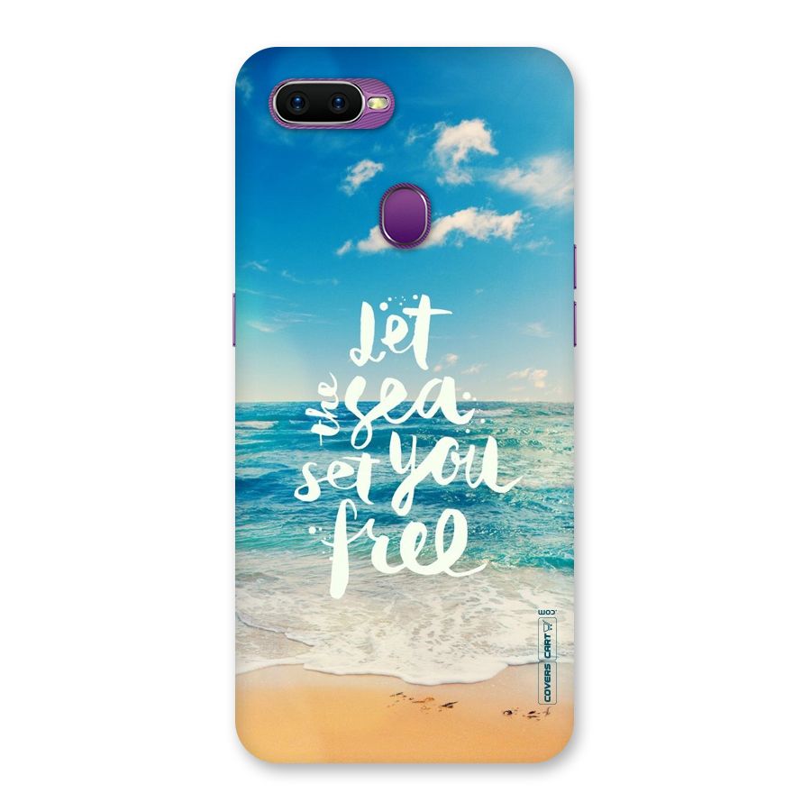 Free Sea Back Case for Oppo F9