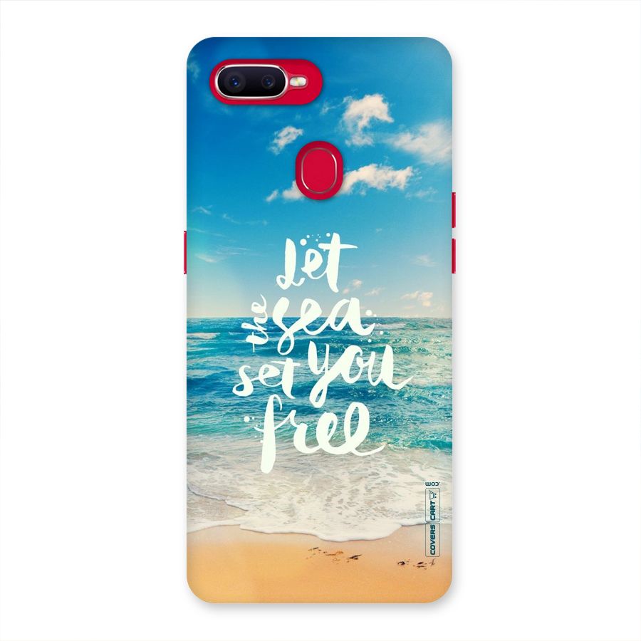 Free Sea Back Case for Oppo F9 Pro
