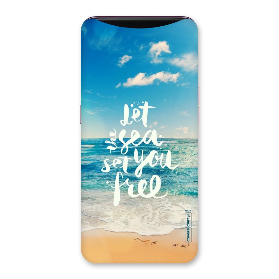 Free Sea Back Case for Oppo Find X